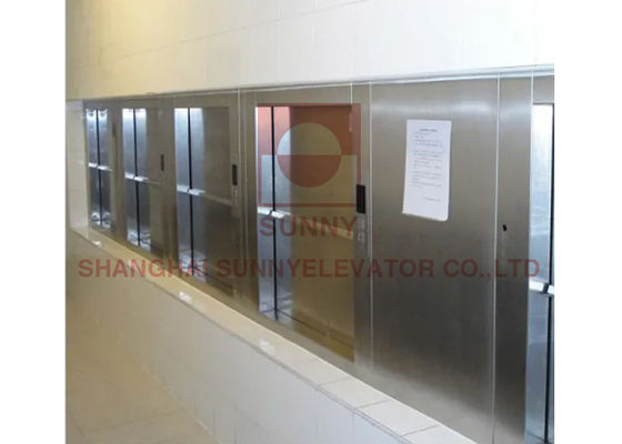 Mirror Etching 750lbs VVVF Thanh lịch Dumbwaiter Lift Thang máy