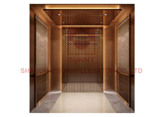 Thang máy nâng hành khách 8 người VVVF cho tòa nhà 1600kg tải