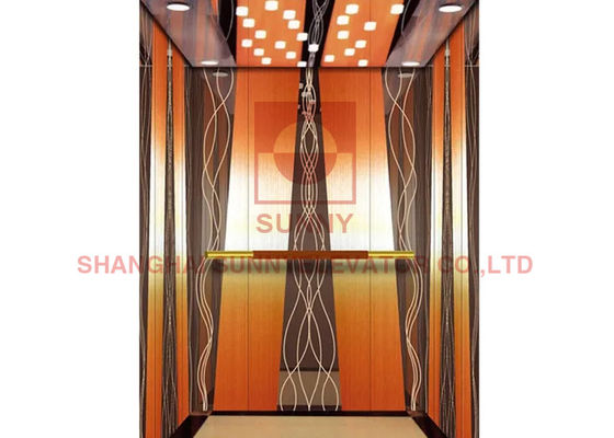 Gương bằng thép không gỉ Trang chủ Toàn cảnh Thang máy chở khách