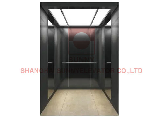 Trung tâm giảm tốc Mở Thang máy chở khách 800kg VVVF 1,0m với thiết bị giảm tốc