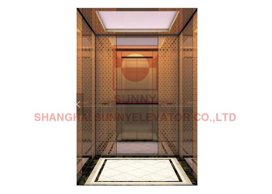 Panoramic Home Villa Thang máy Thang máy Trung tâm Cửa mở Nội thất nhà hiện đại