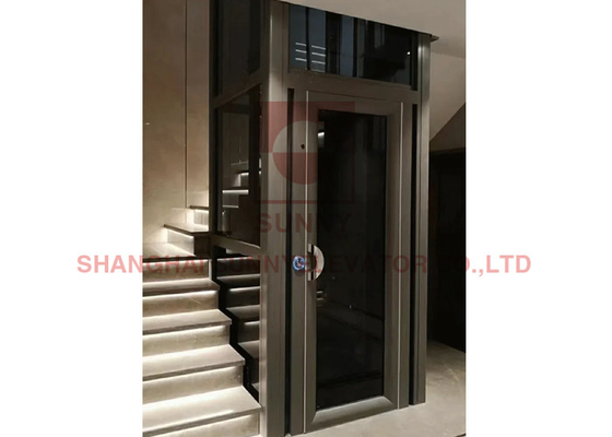 2 - 4 tầng Thang máy hành khách điện dân dụng ngoài trời trong nhà Thang máy dumbwaiter nhỏ