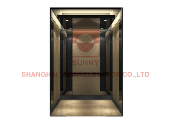 Di chuyển thẳng đứng không cần nỗ lực với thang máy hành khách không có phòng máy cho các tòa nhà thương mại