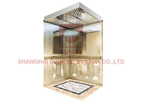 CCC Tiếng ồn thấp 3,5m / S 120m 1600kg Thang máy chở khách cho tòa nhà văn phòng