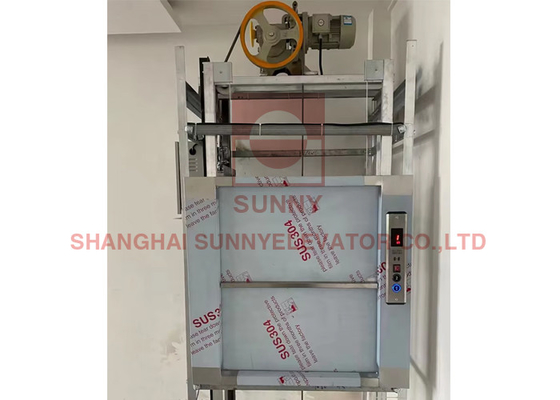 Im lặng Thép không gỉ Nhà hàng Khách sạn Nhà bếp Thực phẩm Thang máy điện Thang máy điện