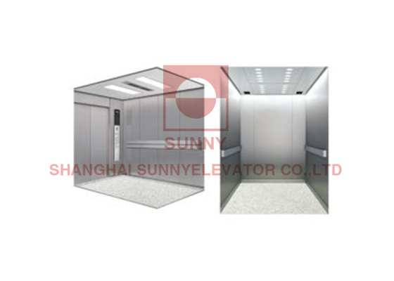 Thang máy y tế hiệu suất cao cho bệnh viện Capacity Loading 630-1600kg