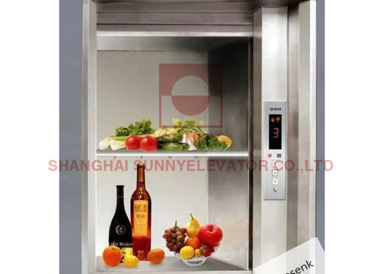 0.4M/S An toàn Dumbwaiter Compact Lift cho nhà hàng và nhà bếp