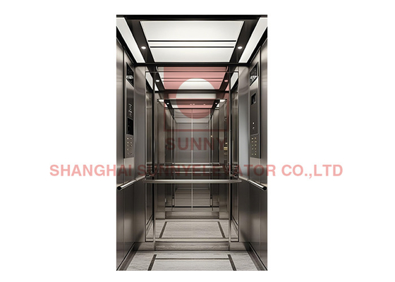 Máy thang máy tiết kiệm không gian đổi mới không phòng 1 giai đoạn 220V 50Hz