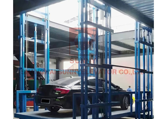 Thang máy xe lửa cho an toàn Capacity cao đỗ xe tự động Thang máy cho tòa nhà thấp