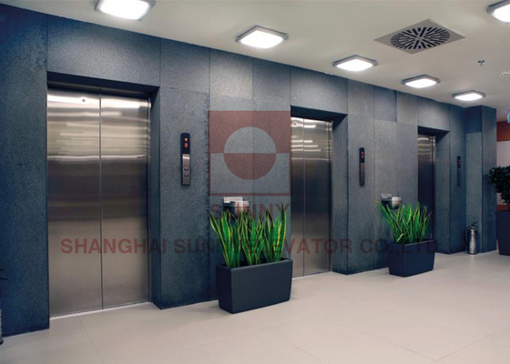 Cửa cabin thang máy mở trung tâm 2 tấm - Thiết kế trượt mượt mà và im lặng