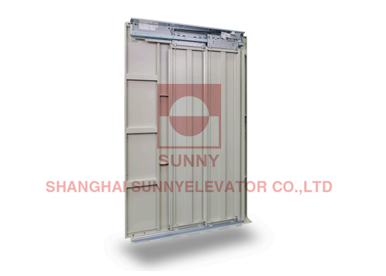 Thang máy hai tấm mở cửa bên cabin Cơ chế trượt nhỏ gọn để sử dụng không gian hiệu quả