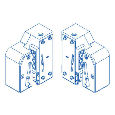 575-2800Kg P + Q thang máy thiết bị an toàn tiến bộ thang máy phụ tùng
