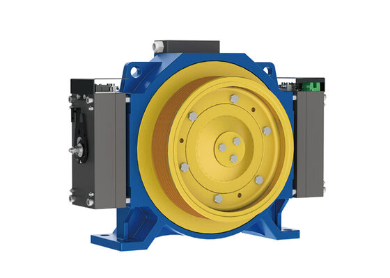 1.0 ∙ 1,75 m/s Tốc độ định số Máy kéo không có bánh răng đồng bộ với nam châm vĩnh cửu Φ320 mm và tải 3000 kg