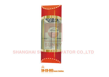 Thang máy quan sát bằng thép không gỉ Hailine Capsule Capsule Tham quan Thang máy kính hành khách