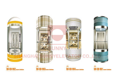 Thang máy quan sát bằng thép không gỉ Hailine Capsule Capsule Tham quan Thang máy kính hành khách