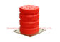 Red Thang máy SUNNY Phụ tùng thay thế Linh kiện an toàn Bộ đệm PU Kích thước 14 - 16 mm