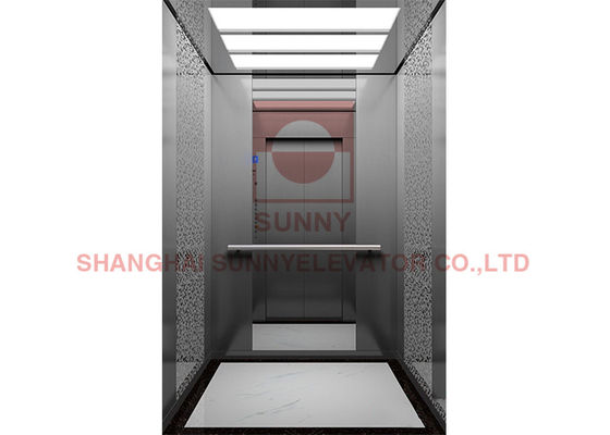 Thang máy chở hành khách bằng thép không gỉ 304 450kg với hệ thống điều khiển VVVF nhà cung cấp
