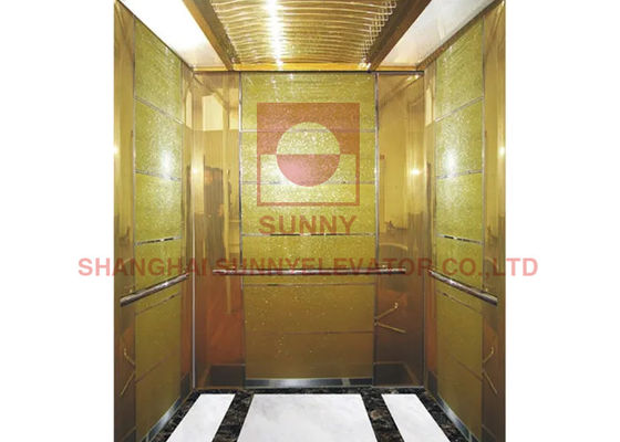 Gương bằng thép không gỉ Trang chủ Toàn cảnh Thang máy chở khách