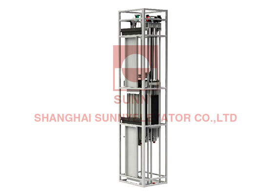 Loại đai thép Biệt thự Thang máy tư nhân với lớp Polyurethane