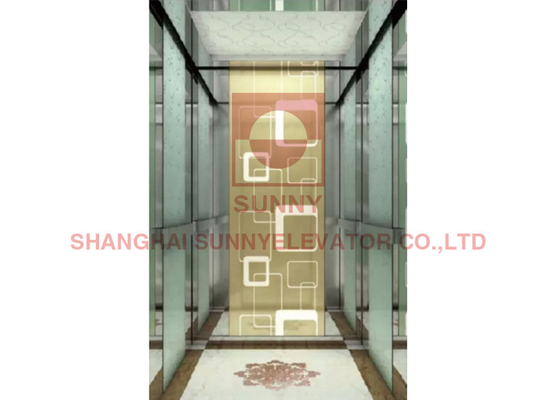 Gương hộ gia đình 6m / S Hệ thống truyền động thủy lực Thang máy gia đình