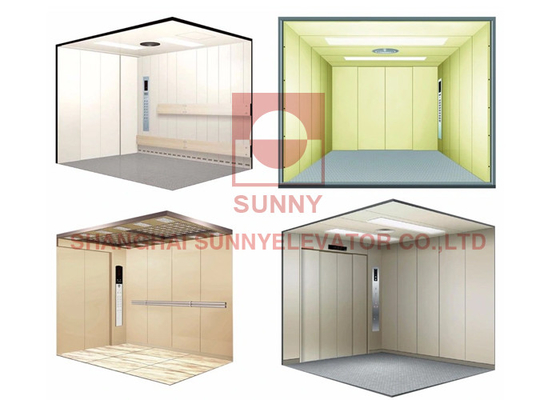 Thang máy chở hàng 1,0m / S 5000kg Vận chuyển hàng hóa Tiết kiệm năng lượng