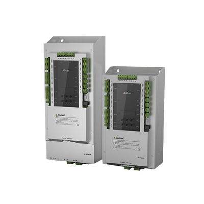 Bộ điều khiển động cơ tích hợp AC 340?? 510 V cho thang máy với dòng điện đầu ra định số 9 ∼23,6 A và THD < 4%