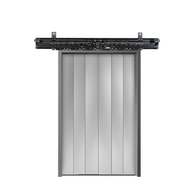 Thiết bị cửa tầng thang máy có kích thước mở cửa 1800~3400MM, chống bụi IP20 và tuân thủ tiêu chuẩn GB/T7588.1/2