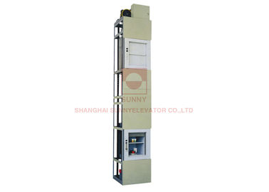 Dụng cụ mở cửa nhà để xe Thang máy Dumbwaiter Tải trọng không gian nhỏ 250kg 0,4m / S
