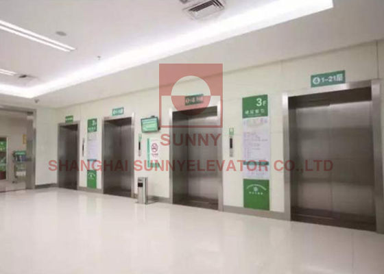 Thang máy bệnh viện tốc độ 1600kg tải trọng 1,75m/s với thiết kế cabin hướng tới con người dùng trong y tế