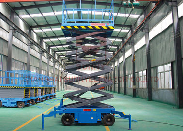 Tải trọng 2300kg Công việc trên không Đẩy tay Thang máy cắt kéo di động Loại bỏ điều khiển