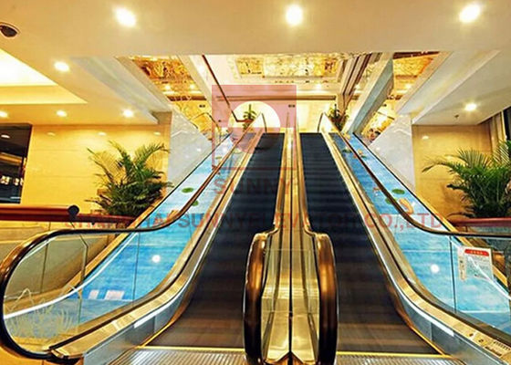 1000mm Tàu điện ngầm 2 tầng Trung tâm mua sắm 0,5m Thang cuốn Thang máy loại trục vít
