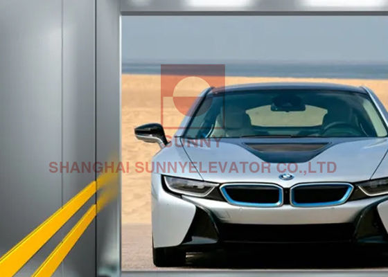 Sàn chống trượt gắn 0,5m / S 1000kg Thang máy thủy lực cho hàng hóa