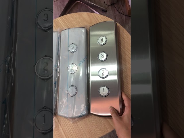 Dot Matrix Wall Mount Mount Nâng LOP với màu đen với phụ tùng thang máy
