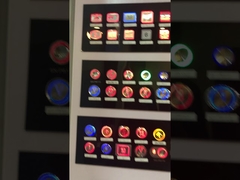 Hole Size R27mm Elevator Push Button Commercial elevators for Elevator Spare Parts