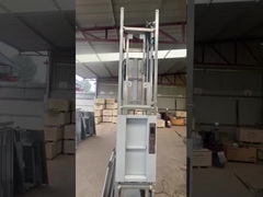 Thang máy chở hàng bằng thép sơn 5000kg Công suất 0,5m / S