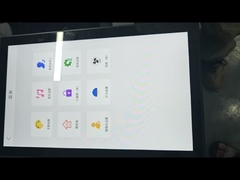 VVVF điều khiển 1000Kg Stainless Steel Mirror Thang máy bệnh viện với đèn LED